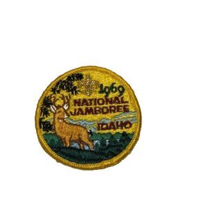 Vintage Boy Scouts of America 1969 National Jamboree Patch Idaho
